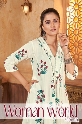 Blue Hills Women s Kurti Vol 1 Independence Special Princess Cut Rayon Printed Top Wholesale kurtis catalogs