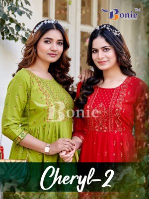 Boine by Cheryl vol 2 designer amazing reyon short kurti catalogue at low rate  boine