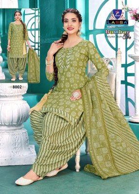 Bombay Patiyala Style Vol 8 by Lassa unstitched exclusive pure cotton printed suit catalogue salwar kameez catalogs