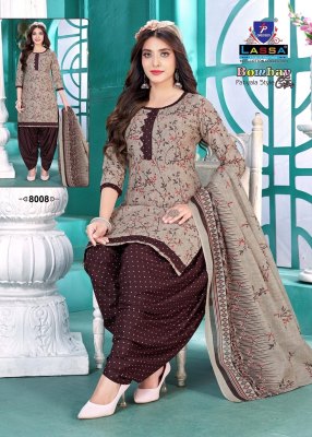 Bombay Patiyala Style Vol 8 by Lassa unstitched exclusive pure cotton printed suit catalogue salwar kameez catalogs