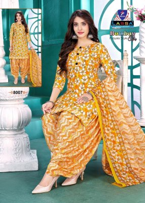 Bombay Patiyala Style Vol 8 by Lassa unstitched exclusive pure cotton printed suit catalogue salwar kameez catalogs
