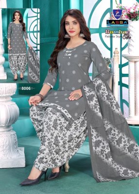 Bombay Patiyala Style Vol 8 by Lassa unstitched exclusive pure cotton printed suit catalogue salwar kameez catalogs