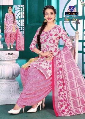 Bombay Patiyala Style Vol 8 by Lassa unstitched exclusive pure cotton printed suit catalogue salwar kameez catalogs