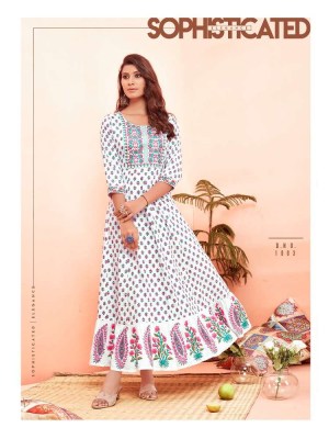 Bonie Bhagyshree Rayon Printed Ghera Anarkali Wholesale Kurti Catalogue  kurtis catalogs