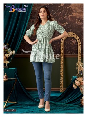 Bonie Krishi Vol 1 Cotton Western Short top for Girls   western wear catalogs
