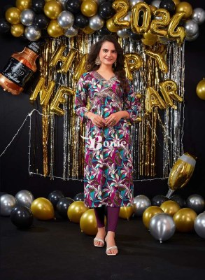 Bonie Shagun Vol 5 Rayon Printed Alia Cut Kurti catalogue wholesaler supplier  kurtis catalogs