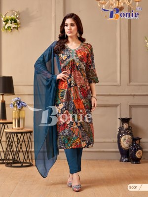 Bonie by Alia 9 heavy reyon prosium print readymade suit catalogue at wholesale price  readymade suit catalogs
