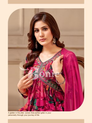 Bonie by Alia 9 heavy reyon prosium print readymade suit catalogue at wholesale price  readymade suit catalogs