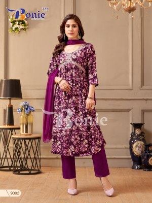 Bonie by Alia 9 heavy reyon prosium print readymade suit catalogue at wholesale price  readymade suit catalogs