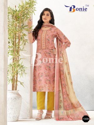 Bonie by Kaanchli vol 1 Erode silk fancy printed readymade suit catalogue at affordable rate readymade suit catalogs
