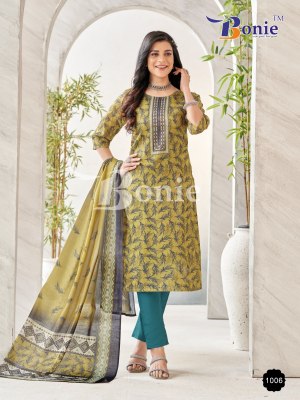 Bonie by Kaanchli vol 1 Erode silk fancy printed readymade suit catalogue at affordable rate readymade suit catalogs