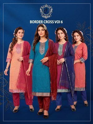 Border Cross Vol 6 Readymade 3 Piece Suit Set wholesale catalogs