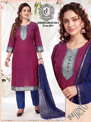 Border Cross Vol 6 Readymade 3 Piece Suit Set readymade suit catalogs