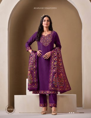 Brasso by Lily and lali Mirror work roman silk designer top bottom with dupatta catalogue at low rate readymade suit catalogs