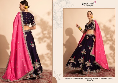 Bridesmaid vol 1 by Anantesh lifestyle new designer embroidered lehenga choli catalogue at affordable rate lehenga choli catalogs