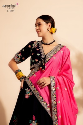 Bridesmaid vol 1 by Anantesh lifestyle new designer embroidered lehenga choli catalogue at affordable rate lehenga choli catalogs
