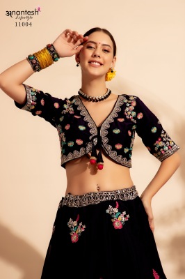 Bridesmaid vol 1 by Anantesh lifestyle new designer embroidered lehenga choli catalogue at affordable rate lehenga choli catalogs