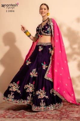 Bridesmaid vol 1 by Anantesh lifestyle new designer embroidered lehenga choli catalogue at affordable rate lehenga choli catalogs