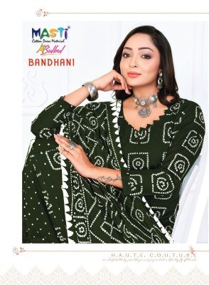 Bulbul Bandhani Vol-04 by Masti Pure Cotton bandhani dress material collection with affordable rate dress material catalogs