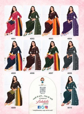 Bulbul Bandhani Vol-04 by Masti Pure Cotton bandhani dress material collection with affordable rate dress material catalogs