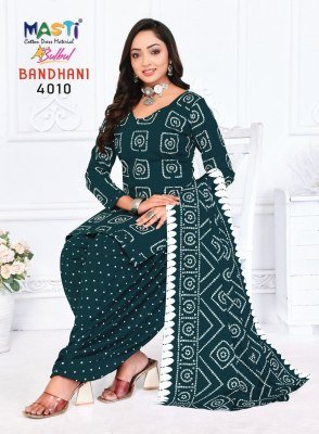 Bulbul Bandhani Vol-04 by Masti Pure Cotton bandhani dress material collection with affordable rate dress material catalogs