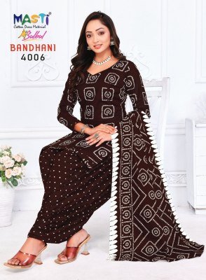 Bulbul Bandhani Vol-04 by Masti Pure Cotton bandhani dress material collection with affordable rate dress material catalogs