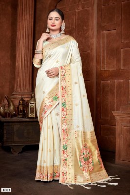 Bunawat present Dhruvi exclusive designer silk saree catalogue at affordable rate sarees catalogs