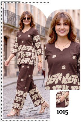 CUTIE Liva Rayon 22KG Designer Kurti Pant 2-Piece Set with Pocket wholesale catalogs