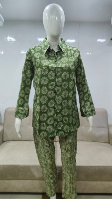 Cambric Cotton Print Fabric Size Wise Co Ord Set collection wholesaler Surat  Amavi