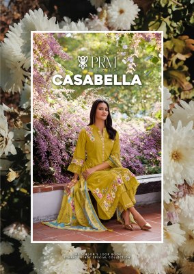 Casabella by PRM India Pure cotton designer embroidered readymade suit collection  wholesale catalogs