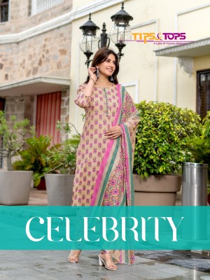 Celebrity by tips and tops cotton printed readymade suit catalogue at affordable rate Tips and tops