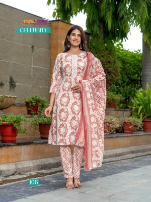 Celebrity by tips and tops cotton printed readymade suit catalogue at affordable rate readymade suit catalogs