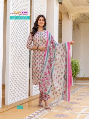Celebrity by tips and tops cotton printed readymade suit catalogue at affordable rate readymade suit catalogs