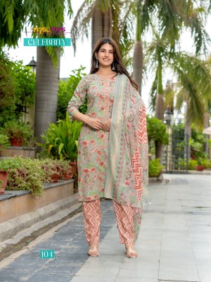 Celebrity by tips and tops cotton printed readymade suit catalogue at affordable rate readymade suit catalogs