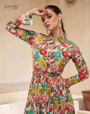 Chakori by Sayuri Designer pure muslin Flower Printed Readymade Sharara Suit catalogue fancy sharara suit Catalogs