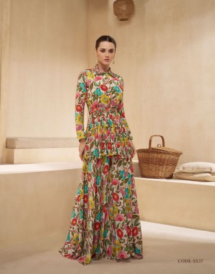 Chakori by Sayuri Designer pure muslin Flower Printed Readymade Sharara Suit catalogue fancy sharara suit Catalogs