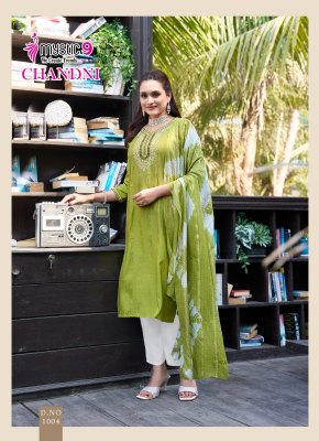 Chandani vol 1 by Mystic 9 Premium Quality Embroidered Readymade suit catalogue at affordable rate readymade suit catalogs
