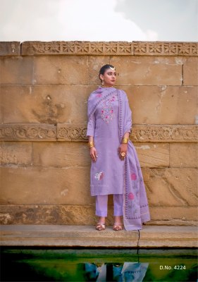 Chandani vol 4 by Anju fabric Pure Cotton self Texture Ready made suit catalogue at affordable rate readymade suit catalogs