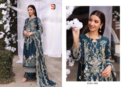 Charizma vol 1 by Shraddha designer pure cotton unstitched dress material catalogue at affordable rate salwar kameez catalogs