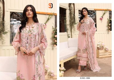 Charizma vol 1 by Shraddha designer pure cotton unstitched dress material catalogue at affordable rate salwar kameez catalogs