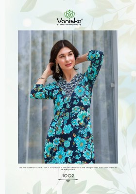 Charming vol 1 by Vaniska Heavy reyon foil printed readymade suit catalogue at affordable rate readymade suit catalogs