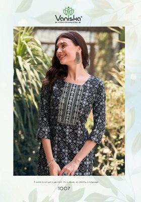 Charming vol 1 by Vaniska Heavy reyon foil printed readymade suit catalogue at affordable rate readymade suit catalogs