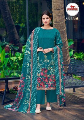 Chetak Fashion Gulaal Vol 14 Jaam Cotton Print Suit with Bottom And Mal Cotton Dupatta Wholesale dress material catalogs
