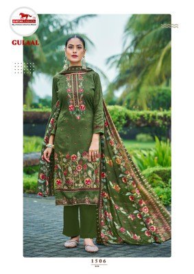 Chetak Fashion Gulaal Vol 15 Jaam Cotton And Rayon Mal Prints with Aari And Hand Diamond Work Wholesale Ethnic Wear readymade suit catalogs