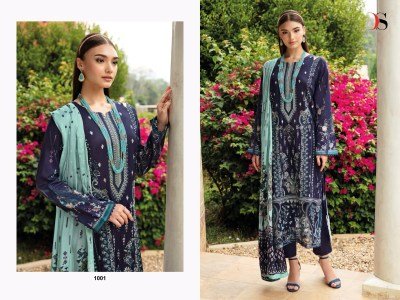 Chevron 14 by Deepsy Suit Pure Cotton Embroidered unstitched suit collection with low price salwar kameez catalogs