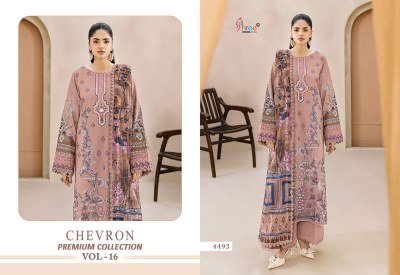 Chevron Premium Collection Vol. 16 Pure Cotton Suit Set with Dupatta dress material catalogs