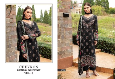 Chevron Vol 9 by Shree Fab Pure Cotton Self Embroidered Pakistani suit collection  pakistani suit catalogs