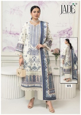 Chevron cotton vol 11 by Jade Pure Heavy Lawn Cotton unstitched suit catalogue at affordable rate salwar kameez catalogs