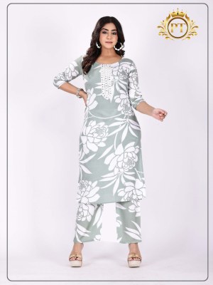 Chingari vol 3 by Padmavati Textile Reyon ODP Printed Gala work Kurti with bottom collection at affordable rate kurtis catalogs