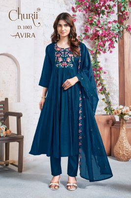 Churii Avira Kurti Pant with Dupatta Set kurti pant with dupatta Catalogs
